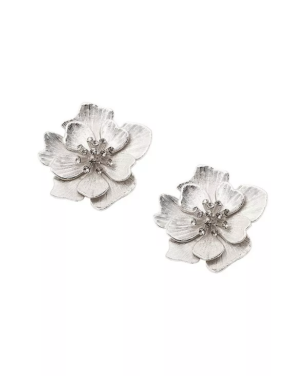 Женские серьги-гвоздики с цветами Sohi, silver
Женские серьги-гвоздики с цветами Sohi, silver