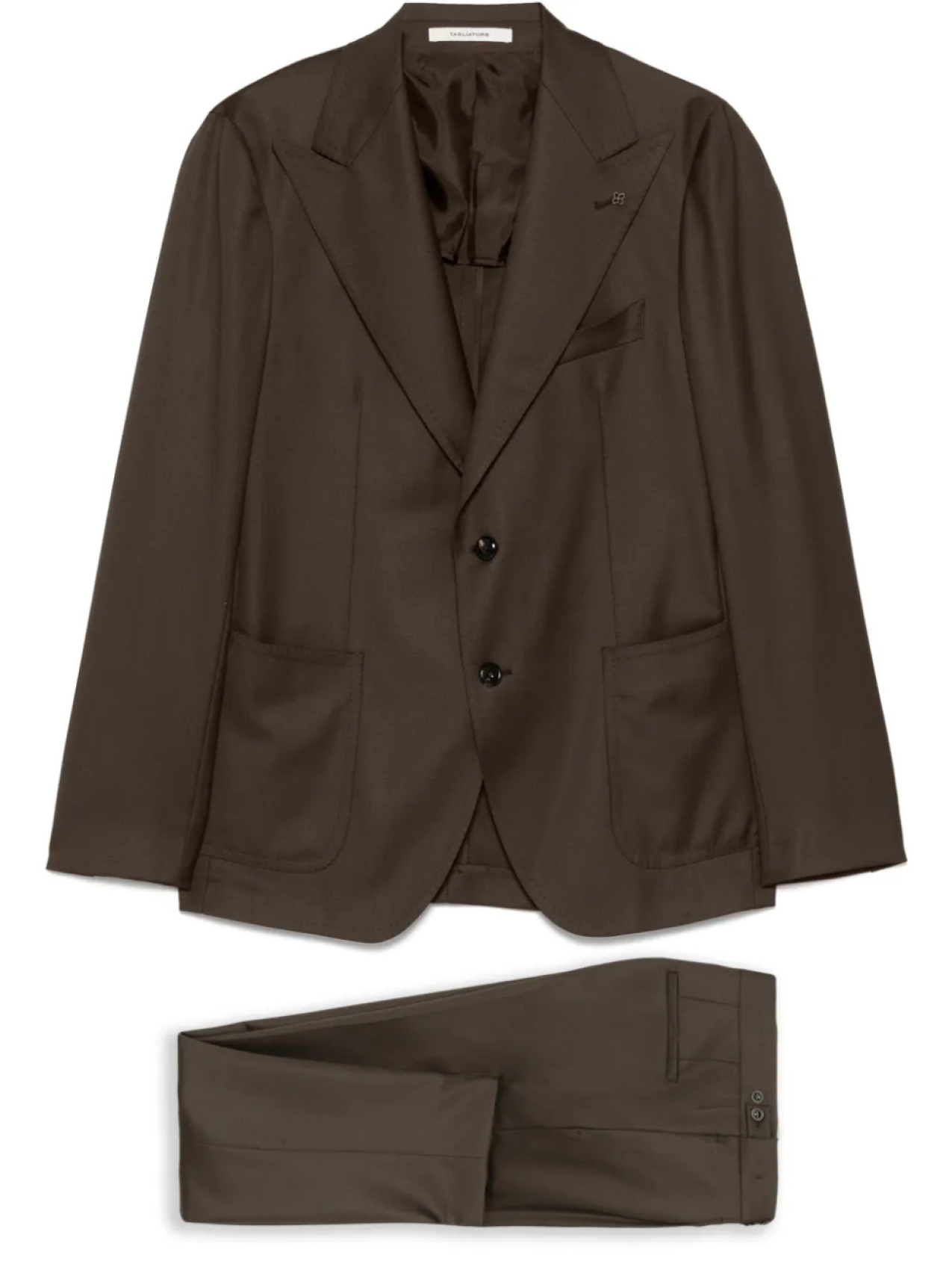Костюм из натуральной шерсти Tagliatore, коричневый
Костюм из натуральной шерсти Tagliatore, коричневый