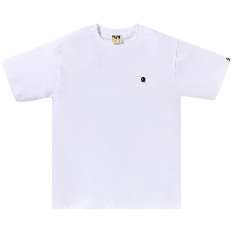 Футболка BAPE One Point Tee 'White'
Футболка BAPE One Point Tee 'White'