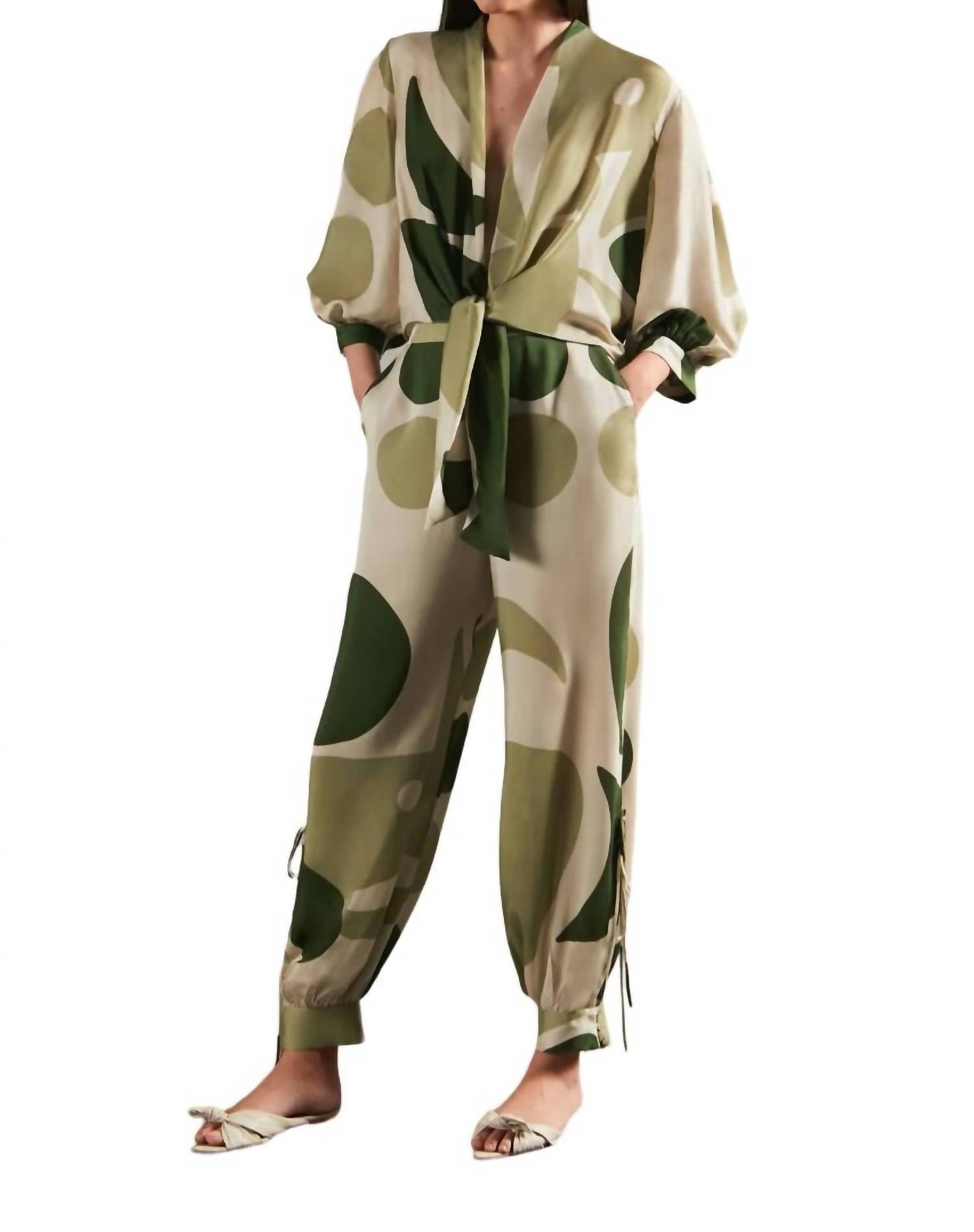 Уникальные брюки с боковыми разрезами в стиле «медуза» ADRIANA DEGREAS, цвет unique
Уникальные брюки с боковыми разрезами в стиле «медуза» ADRIANA DEGREAS, цвет unique