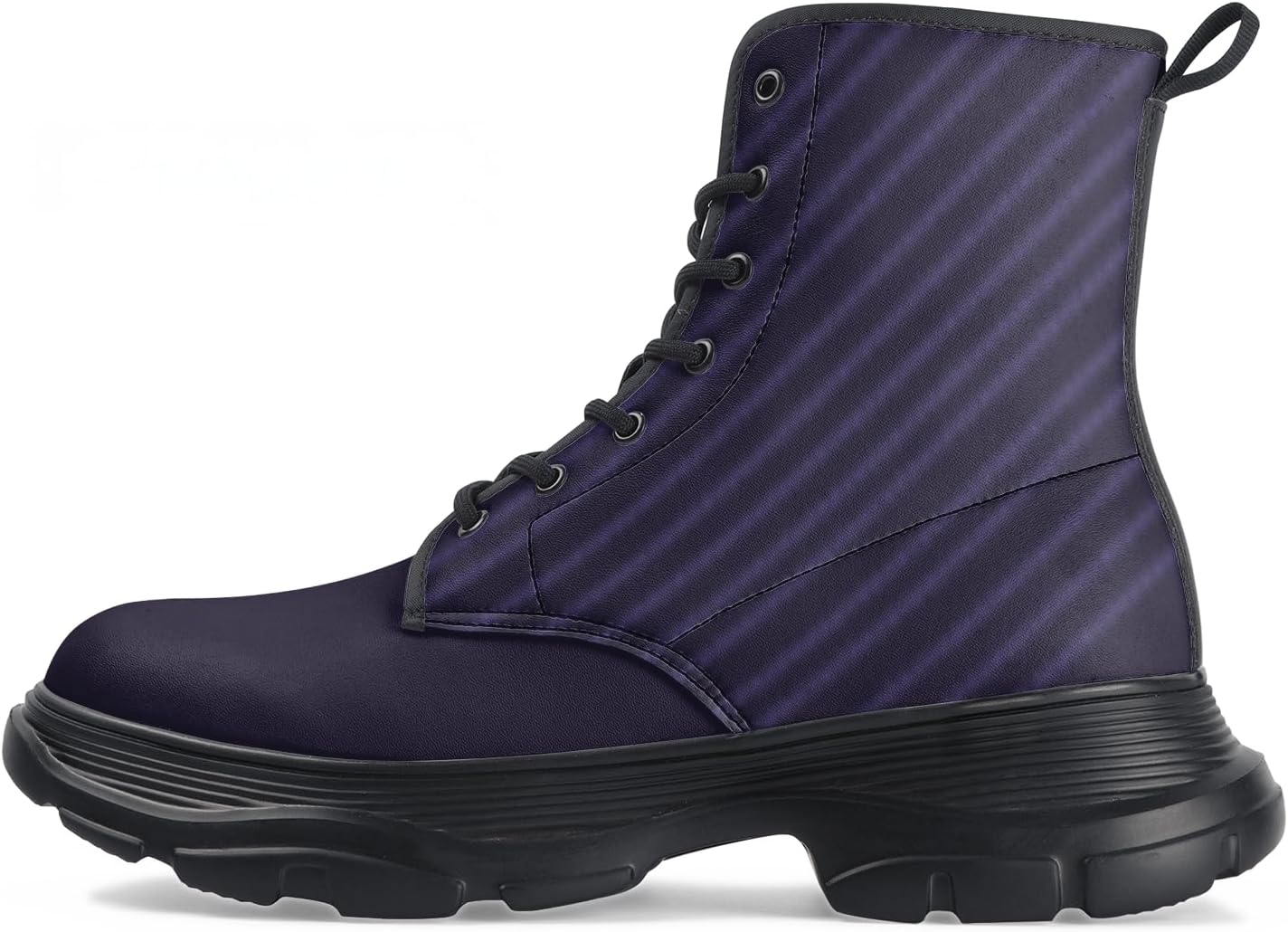 Кожаные ботинки с текстурой, мужские ботинки в военном стиле из искусственной кожи, городская обувь с едва заметным полосатым узором Generic, фиолетовый
Кожаные ботинки с текстурой, мужские ботинки в военном стиле из искусственной кожи, городская обувь с едва заметным полосатым узором Generic, фиолетовый