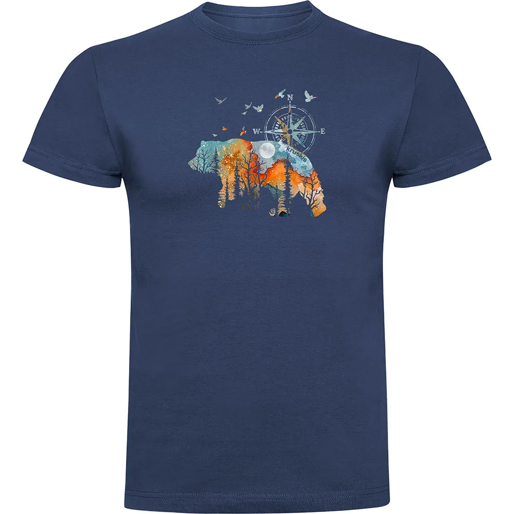 Футболка с коротким рукавом Kruskis Compass Bear, синий
Футболка с коротким рукавом Kruskis Compass Bear, синий