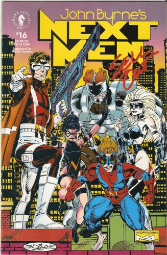 John Byrne's Next Men #16 July 1993 (Dark Horse Comics)
John Byrne's Next Men #16 July 1993 (Dark Horse Comics)