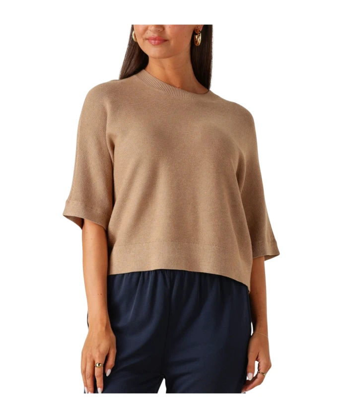 Коричневый свитер для осенне-зимнего стиля Moss Copenhagen, коричневый
Коричневый свитер для осенне-зимнего стиля Moss Copenhagen, коричневый