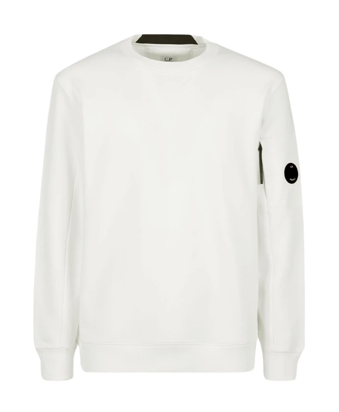 Толстовка из флиса с диагональным рельефом C.P. Company, белый
Толстовка из флиса с диагональным рельефом C.P. Company, белый