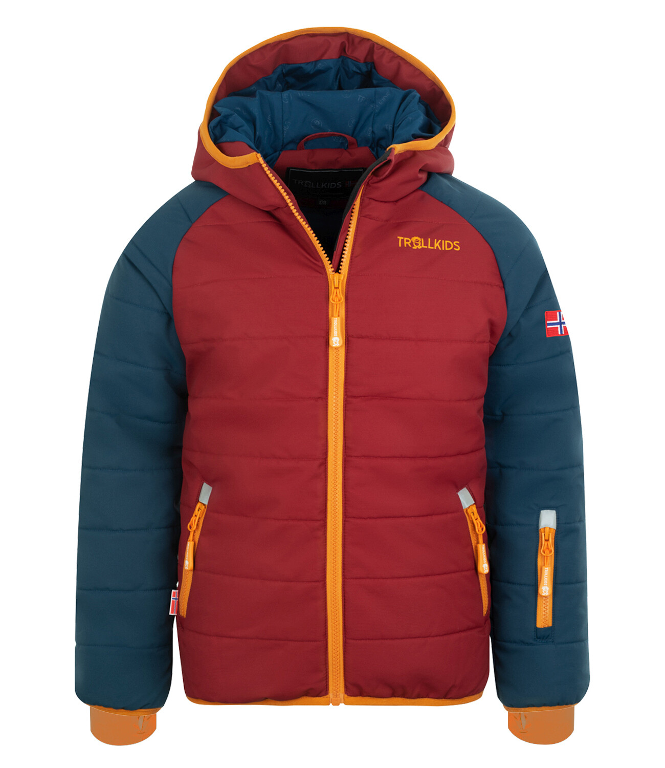 Лыжная куртка Trollkids Skijacke Hafjell PRO, цвет Mystikblau/Rot 
Лыжная куртка Trollkids Skijacke Hafjell PRO, цвет Mystikblau/Rot