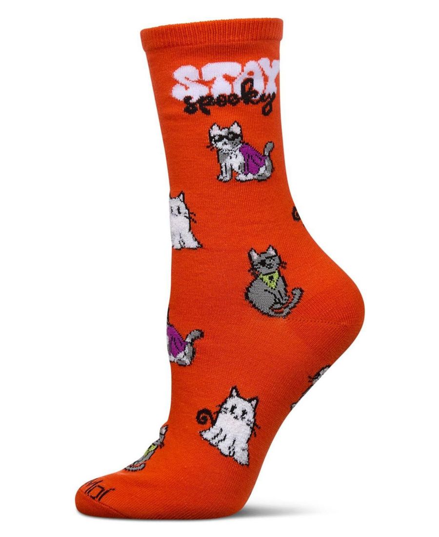 Женские праздничные носки Stay Spooky Holiday Crew Socks MeMoi, Orange
Женские праздничные носки Stay Spooky Holiday Crew Socks MeMoi, Orange