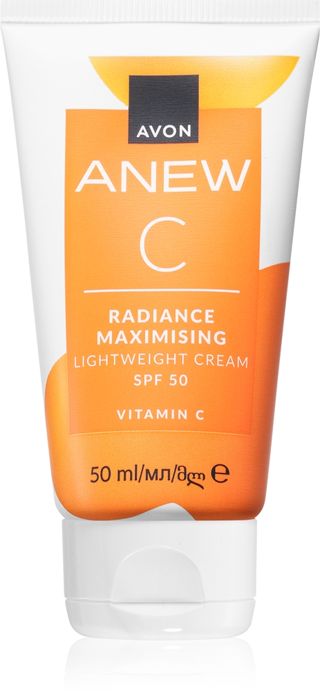 Дневной крем Anew C Radiance с легкой текстурой, увеличивающий сияние, SPF 50 Avon, 50 мл
Дневной крем Anew C Radiance с легкой текстурой, увеличивающий сияние, SPF 50 Avon, 50 мл