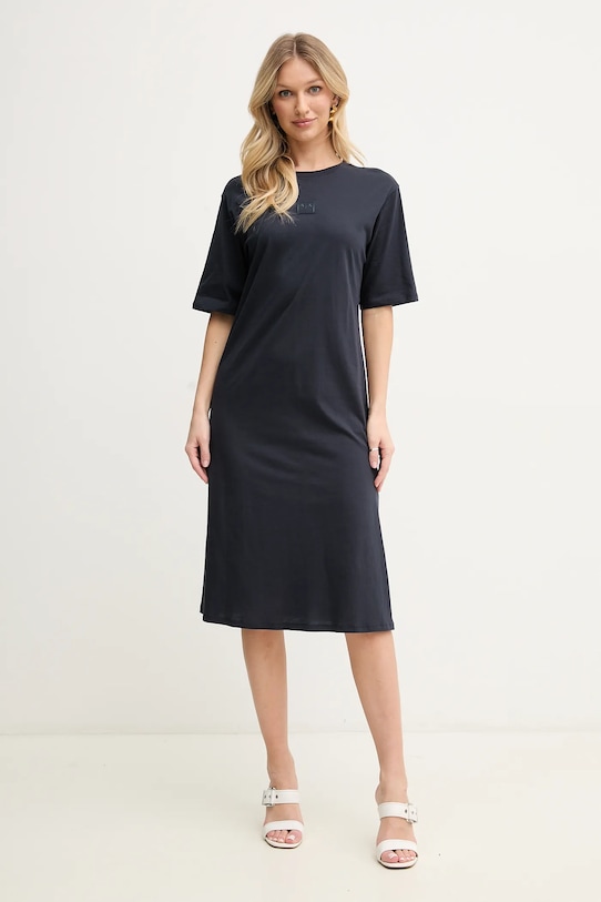 Хлопковое платье Armani Exchange, темно-синий
Хлопковое платье Armani Exchange, темно-синий