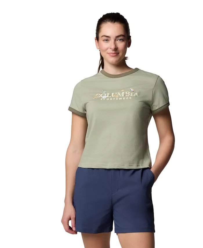 Женский графический топ с контрастной окантовкой Rolling Bend Columbia, серый
Женский графический топ с контрастной окантовкой Rolling Bend Columbia, серый