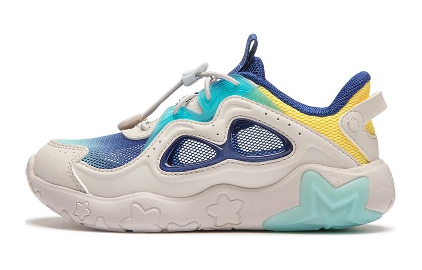 Кроссовки LINING YOUNG Kids Lifestyle Shoes Kids Low-top White Sand Grey / Deep Royal Blue / Fluorescent Milky Yellow, белый/желтый 
Кроссовки LINING YOUNG Kids Lifestyle Shoes Kids Low-top White Sand Grey / Deep Royal Blue / Fluorescent Milky Yellow, белый/желтый