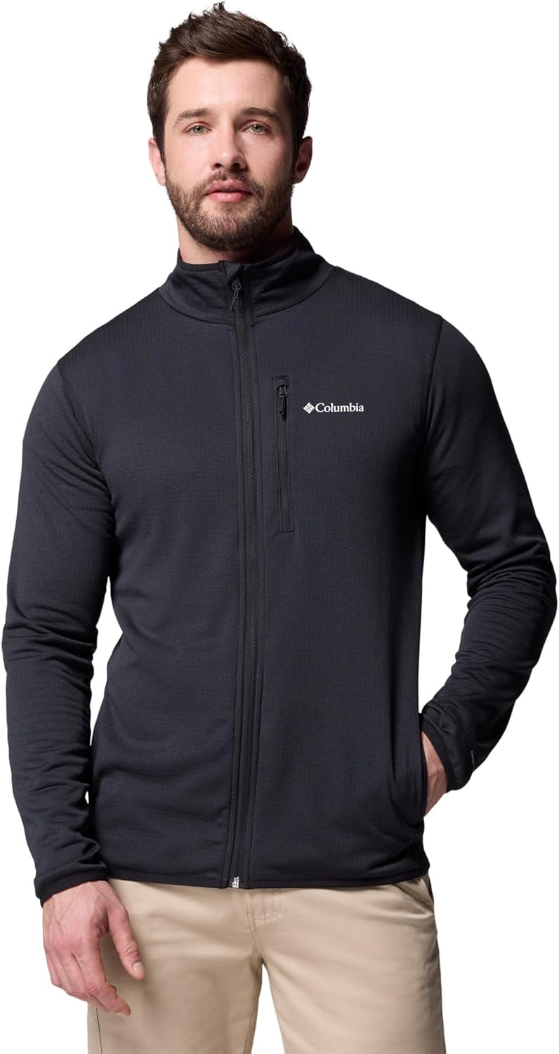 Мужская флисовая куртка Columbia Essential Hike Grid Full Zip, Black
Мужская флисовая куртка Columbia Essential Hike Grid Full Zip, Black