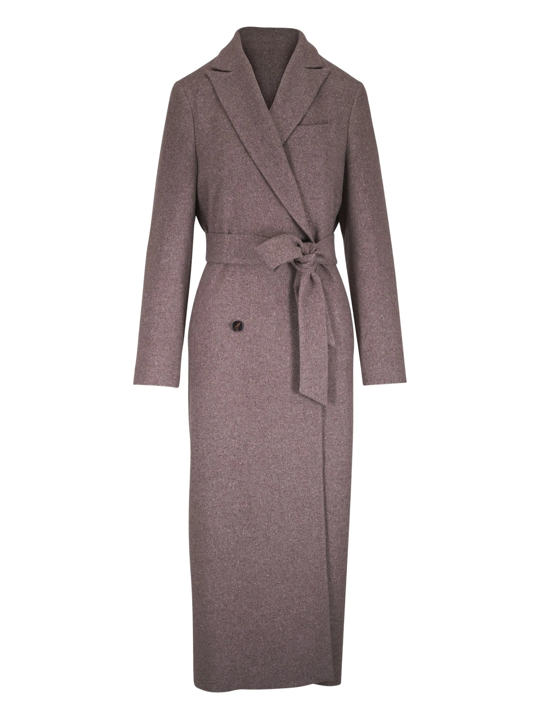 Пальто с запахом Kiton, коричневый
Пальто с запахом Kiton, коричневый
