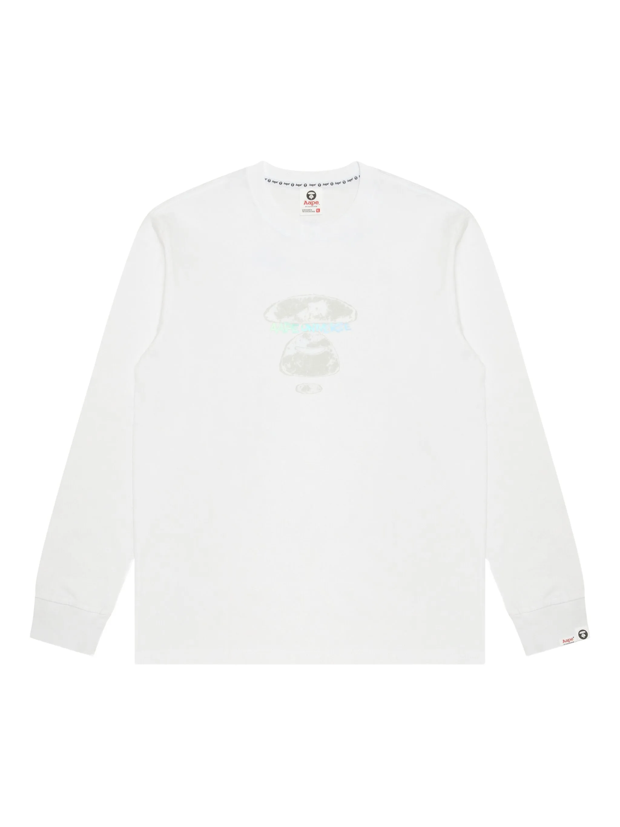 Футболка с длинными рукавами Aape By A Bathing Ape, белый
Футболка с длинными рукавами Aape By A Bathing Ape, белый