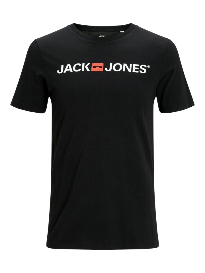 Футболка Jack & Jones T-Shirt 'JJECOPR OLD LOGO', черный 
Футболка Jack & Jones T-Shirt 'JJECOPR OLD LOGO', черный