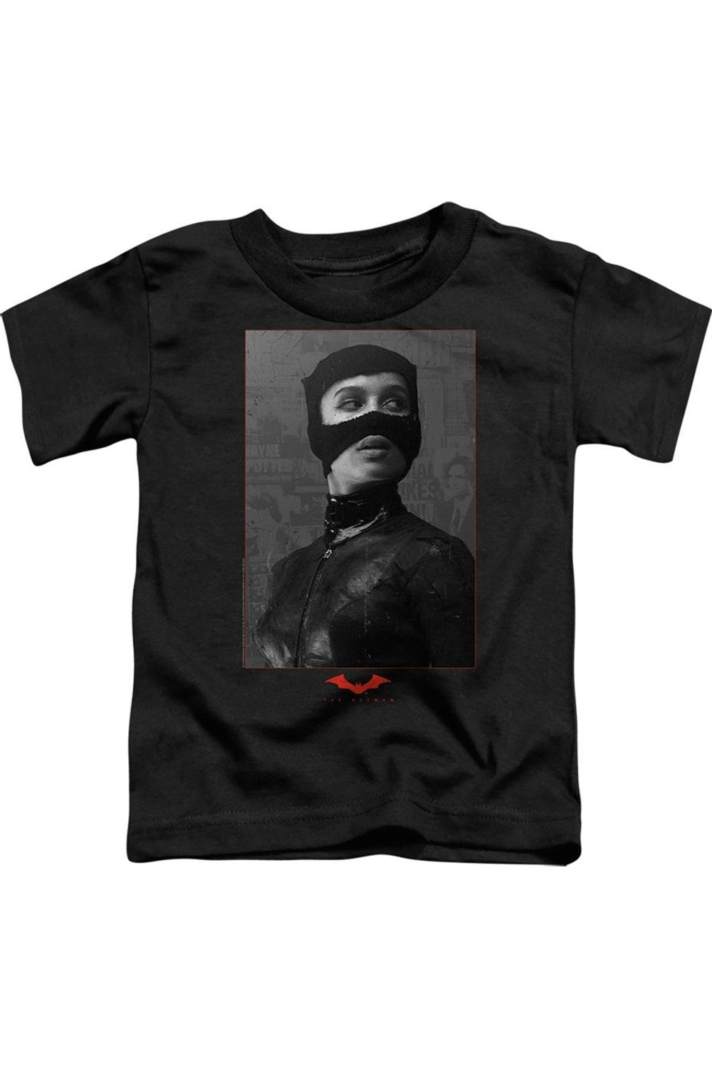 Футболка для малышей с портретом Кэтвумен из фильма "Бэтмен" (2022) Gildan, черный
Футболка для малышей с портретом Кэтвумен из фильма "Бэтмен" (2022) Gildan, черный