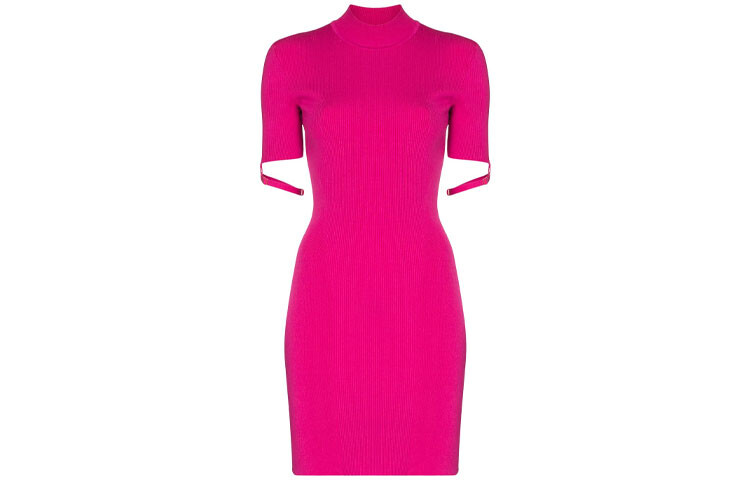 Платье Jacquemus с короткими рукавами, розовый
Платье Jacquemus с короткими рукавами, розовый