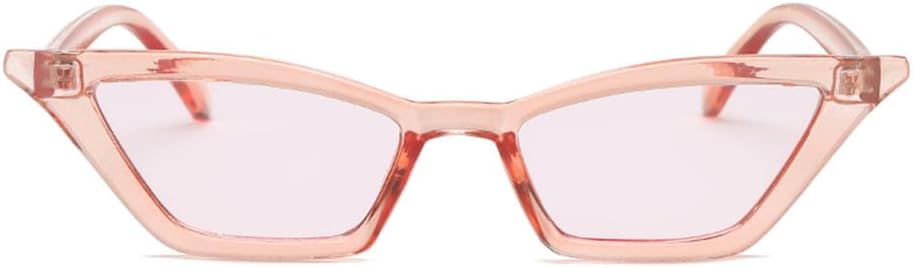 Солнцезащитные очки «кошачий глаз» для женщин, винтажные солнцезащитные очки в маленькой оправе, ретро-очки «кошачий глаз» с защитой от ультрафиолета UV400 UJNHGQ, Clear Pink
Солнцезащитные очки «кошачий глаз» для женщин, винтажные солнцезащитные очки в маленькой оправе, ретро-очки «кошачий глаз» с защитой от ультрафиолета UV400 UJNHGQ, Clear Pink