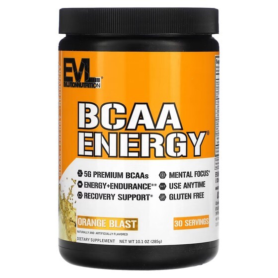 Добавка EVLution Nutrition BCAA ENERGY, апельсиновый взрыв
Добавка EVLution Nutrition BCAA ENERGY, апельсиновый взрыв