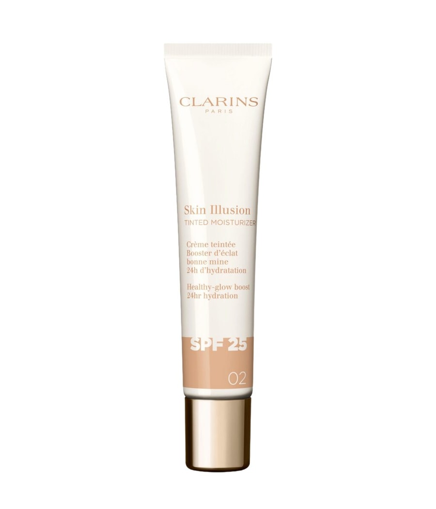 Тонирующий крем для лица CLARINS Skin Illusion Tinted Moisturizer SPF 25, Nr. 02, 40 ml
Тонирующий крем для лица CLARINS Skin Illusion Tinted Moisturizer SPF 25, Nr. 02, 40 ml