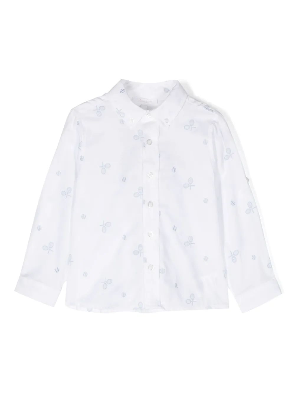 Рубашка с вышивкой Patachou, белый 
Рубашка с вышивкой Patachou, белый