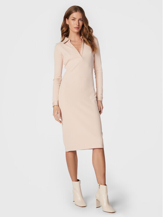 Платье на каждый день приталенного кроя Guess, бежевый
Платье на каждый день приталенного кроя Guess, бежевый