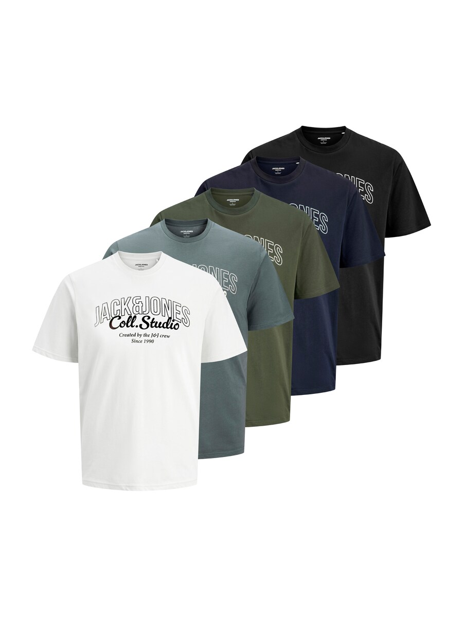 Футболка JACK & JONES JACK & JONES JJMAKOTO, Smoke blue/Dark blue/Olive/Black/White
Футболка JACK & JONES JACK & JONES JJMAKOTO, Smoke blue/Dark blue/Olive/Black/White