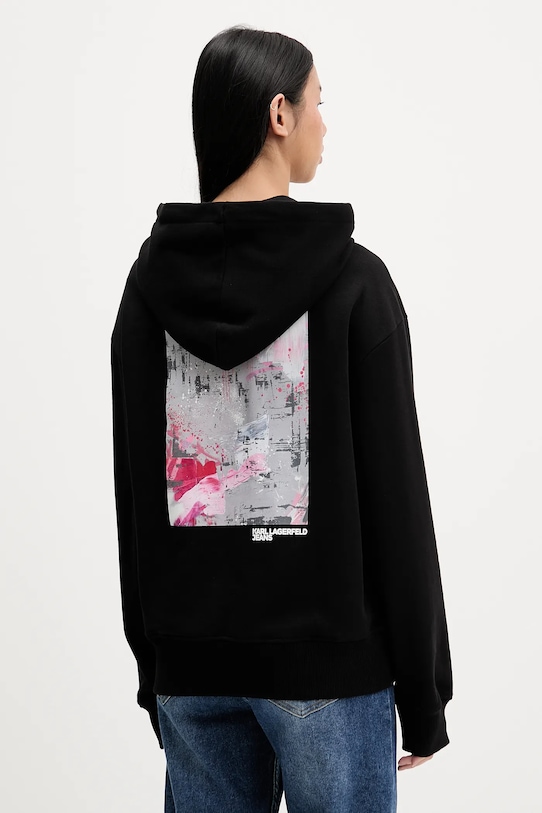 Хлопковая толстовка Karl Lagerfeld Jeans, черный
Хлопковая толстовка Karl Lagerfeld Jeans, черный