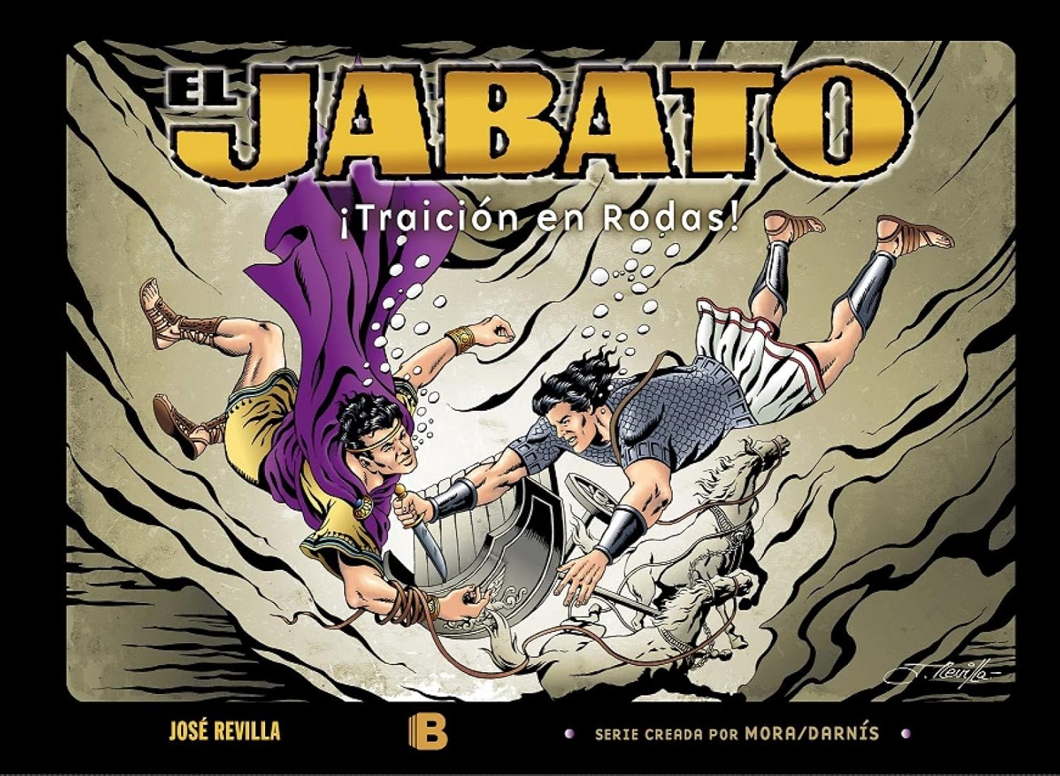 Las nuevas aventuras de El Jabato 4 - ¡Traición en Rodas! (Bruguera)
Las nuevas aventuras de El Jabato 4 - ¡Traición en Rodas! (Bruguera)