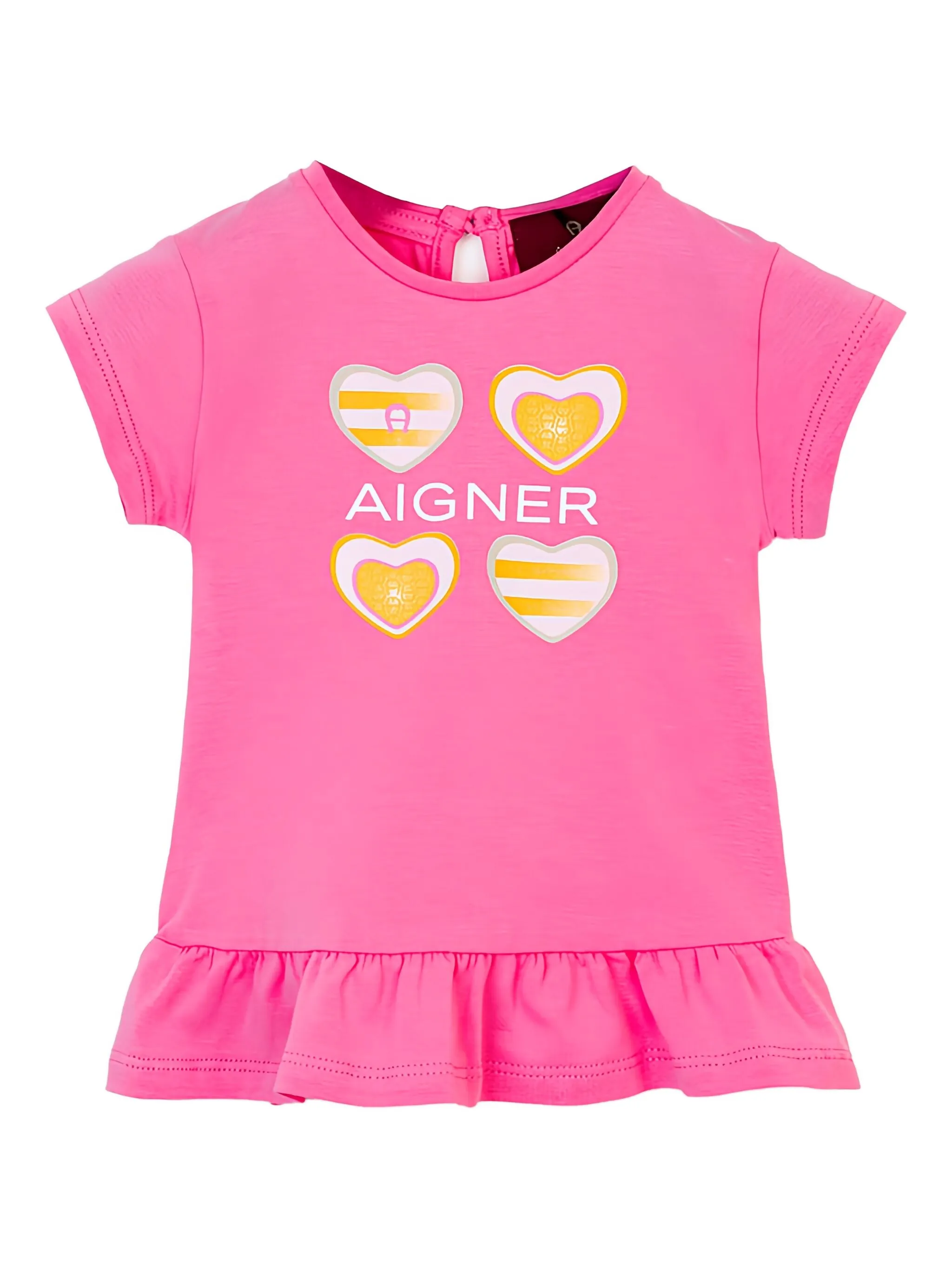 Футболка с оборками и принтом Aigner Kids, розовый
Футболка с оборками и принтом Aigner Kids, розовый