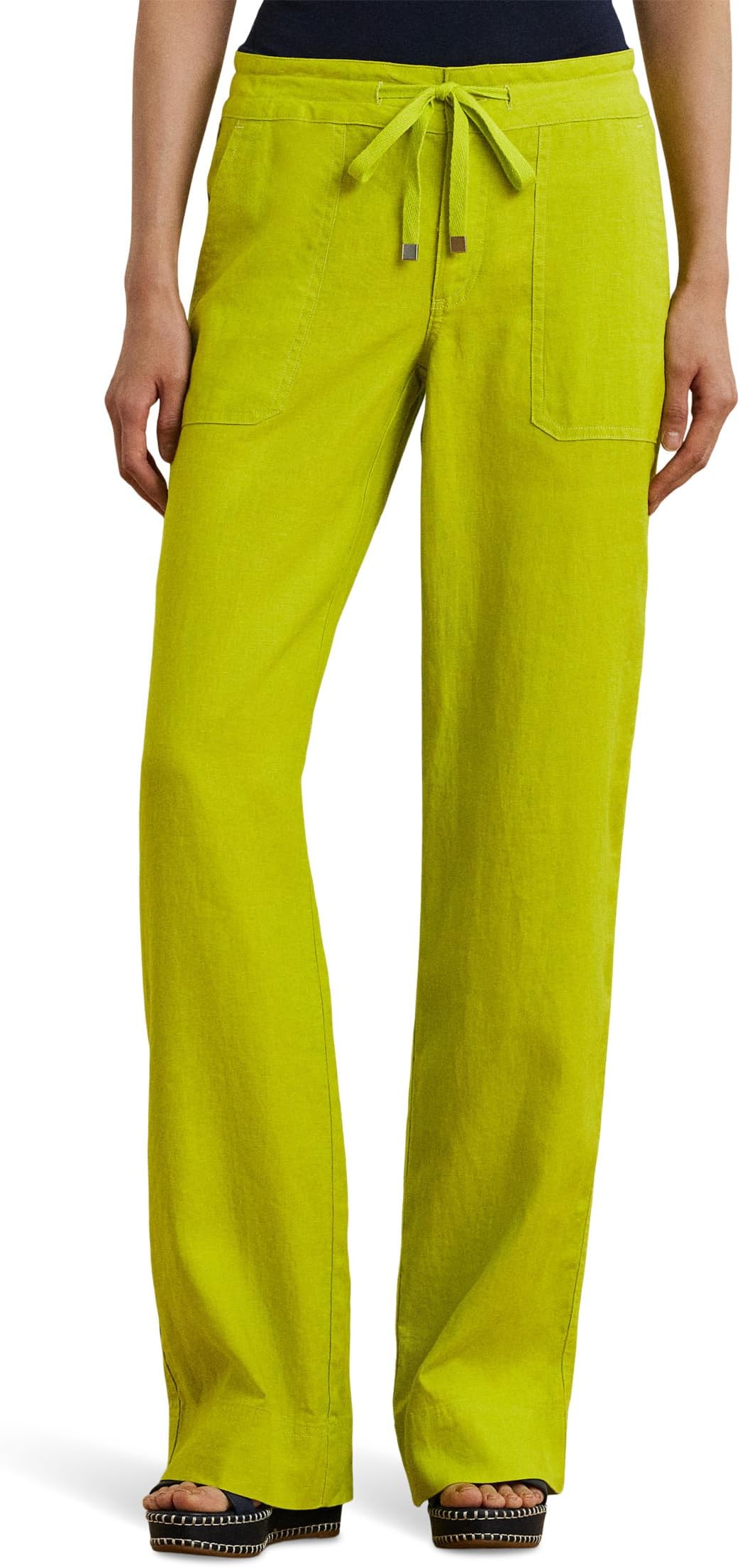 Брюки Lauren Ralph Lauren Linen Wide-Leg Pants, Lime Chartreuse
Брюки Lauren Ralph Lauren Linen Wide-Leg Pants, Lime Chartreuse