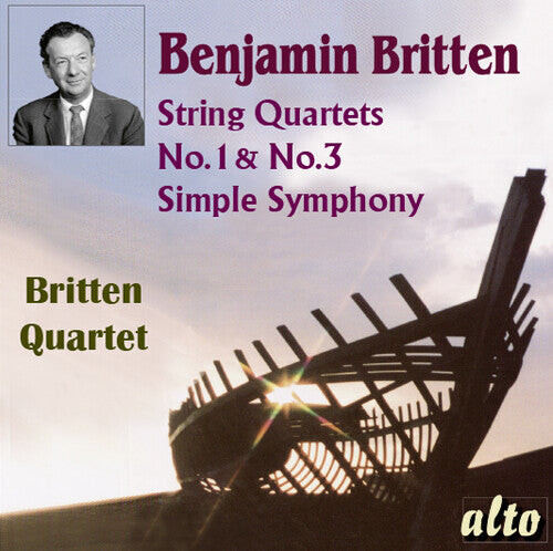 CD диск Britten Quartet: Benjamin Britten (1913-1976) String Quartets Nos. 1 & 3 Simple Symphony
CD диск Britten Quartet: Benjamin Britten (1913-1976) String Quartets Nos. 1 & 3 Simple Symphony