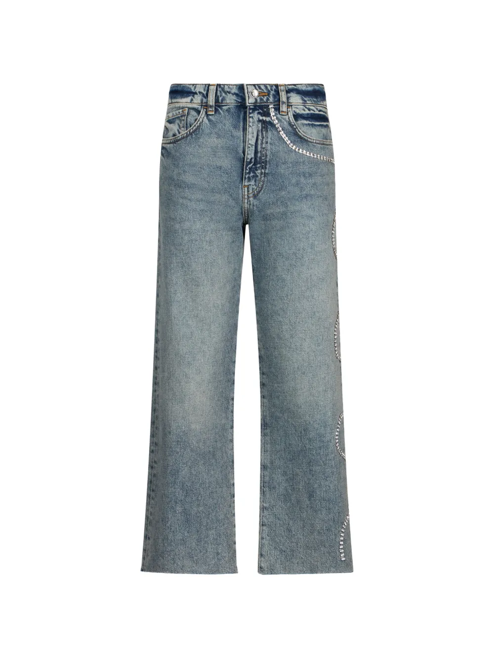 Укороченные джинсы с декоративными элементами Liu Jo, синий
Укороченные джинсы с декоративными элементами Liu Jo, синий