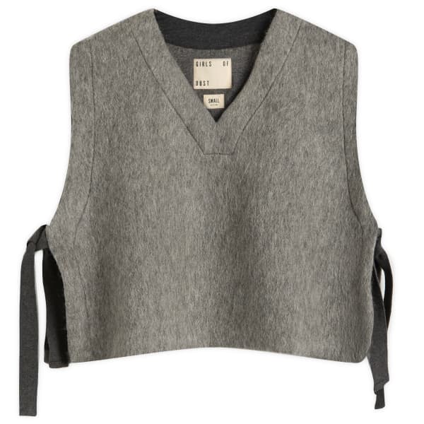 Жилет из мохера и флиса Vee Girls Of Dust, Asphalt
Жилет из мохера и флиса Vee Girls Of Dust, Asphalt