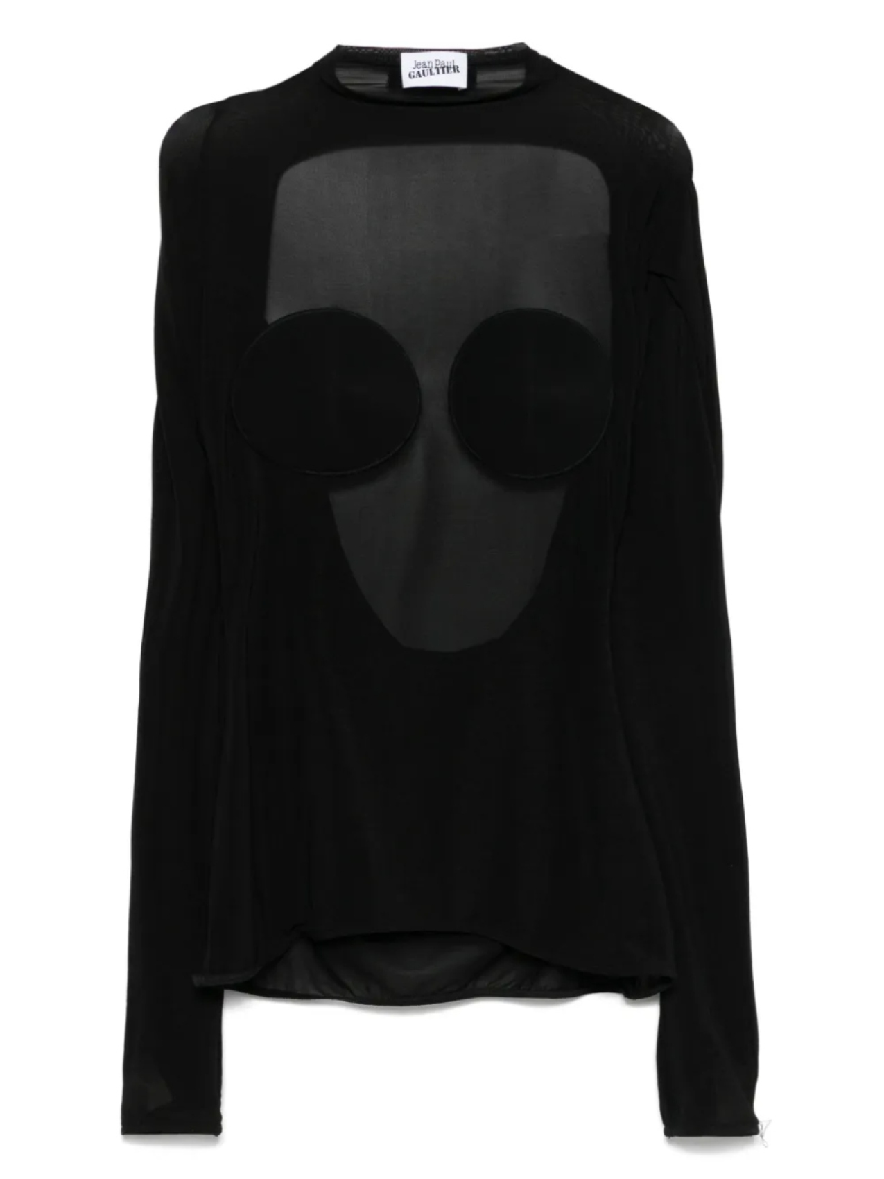 Полупрозрачная блузка Jean Paul Gaultier, черный
Полупрозрачная блузка Jean Paul Gaultier, черный