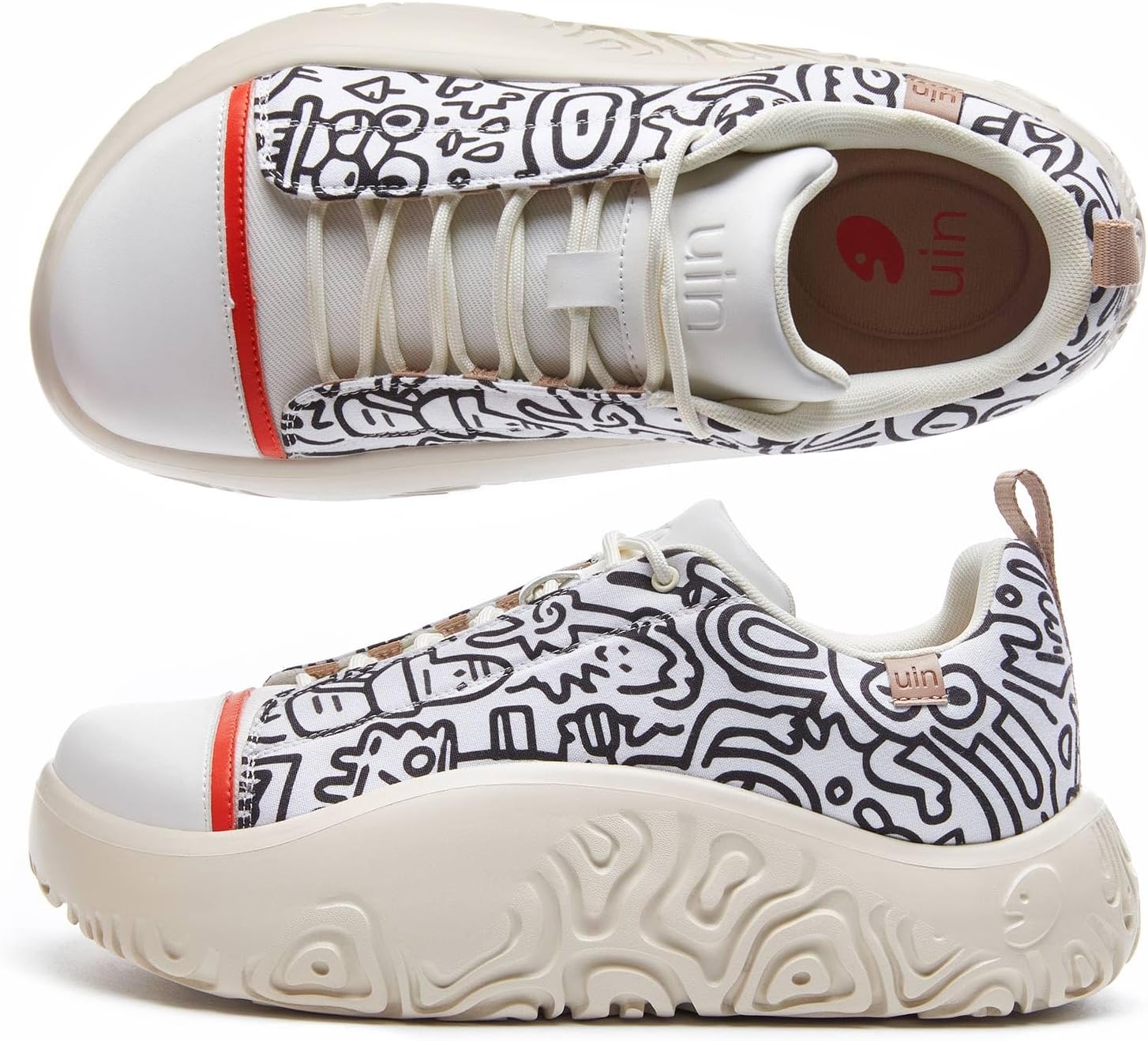 Мужские кроссовки UIN с художественной росписью для путешествий и прогулок, легкие, с широким носком, массивные, модные, Vigo II IV V, Vigo Ⅱ - Sketchy Drawing
Мужские кроссовки UIN с художественной росписью для путешествий и прогулок, легкие, с широким носком, массивные, модные, Vigo II IV V, Vigo Ⅱ - Sketchy Drawing