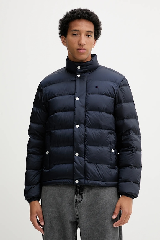Пуховая куртка Tommy Jeans, темно-синий 
Пуховая куртка Tommy Jeans, темно-синий