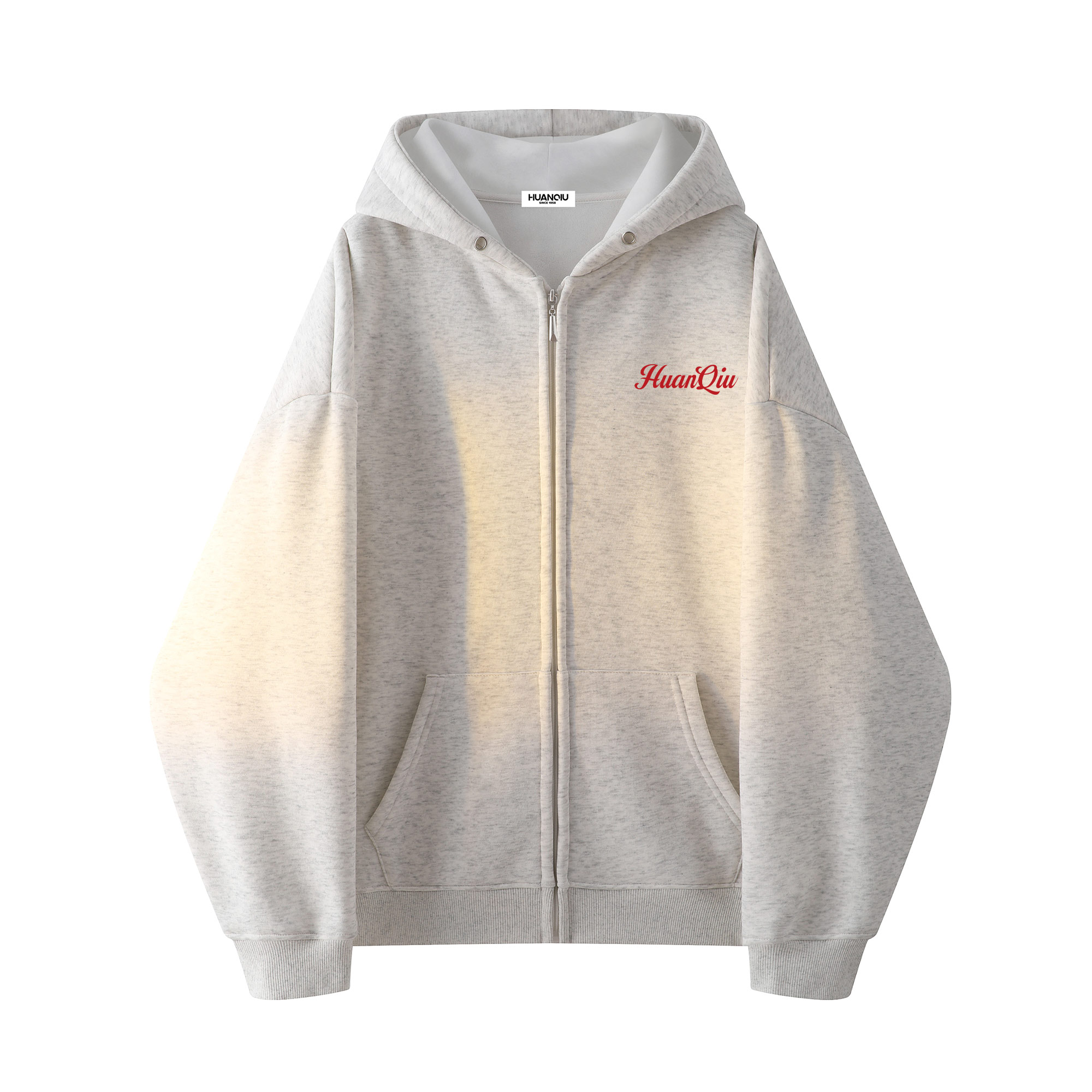 Толстовка Unisex Hooded Thickened Cardigan HUANQIU, светло-серый fleece-lined
Толстовка Unisex Hooded Thickened Cardigan HUANQIU, светло-серый fleece-lined