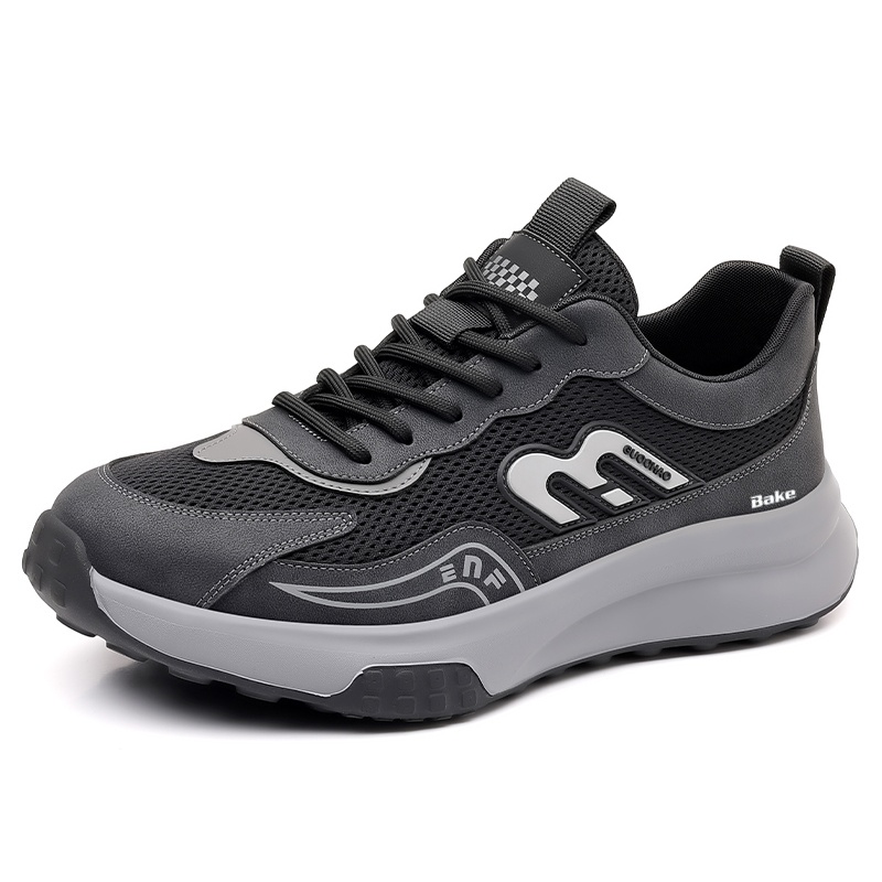 Нескользящие, износостойкие, дышащие низкие повседневные туфли для мужчин BAKE, Black
Нескользящие, износостойкие, дышащие низкие повседневные туфли для мужчин BAKE, Black