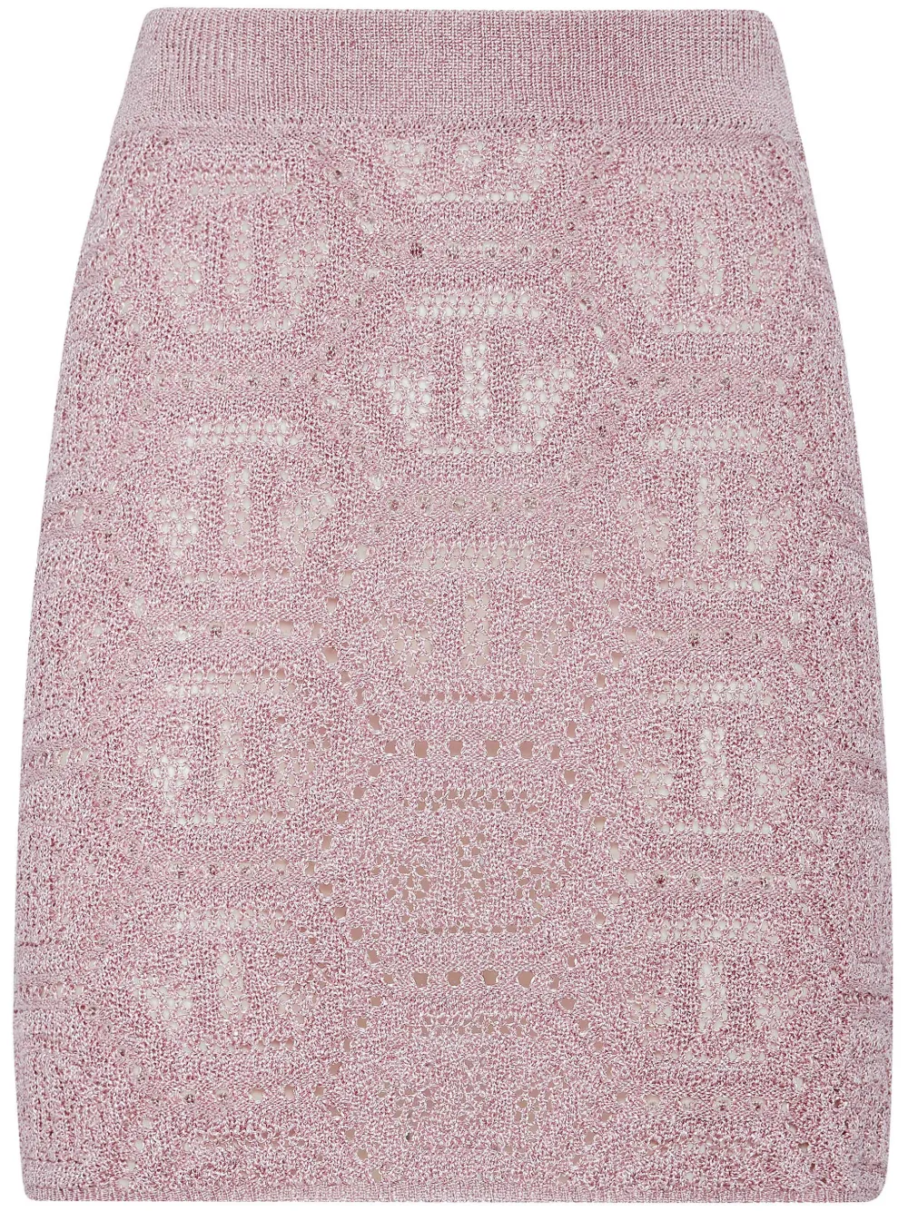 Трикотажная юбка мини с монограммой Philipp Plein, розовый
Трикотажная юбка мини с монограммой Philipp Plein, розовый