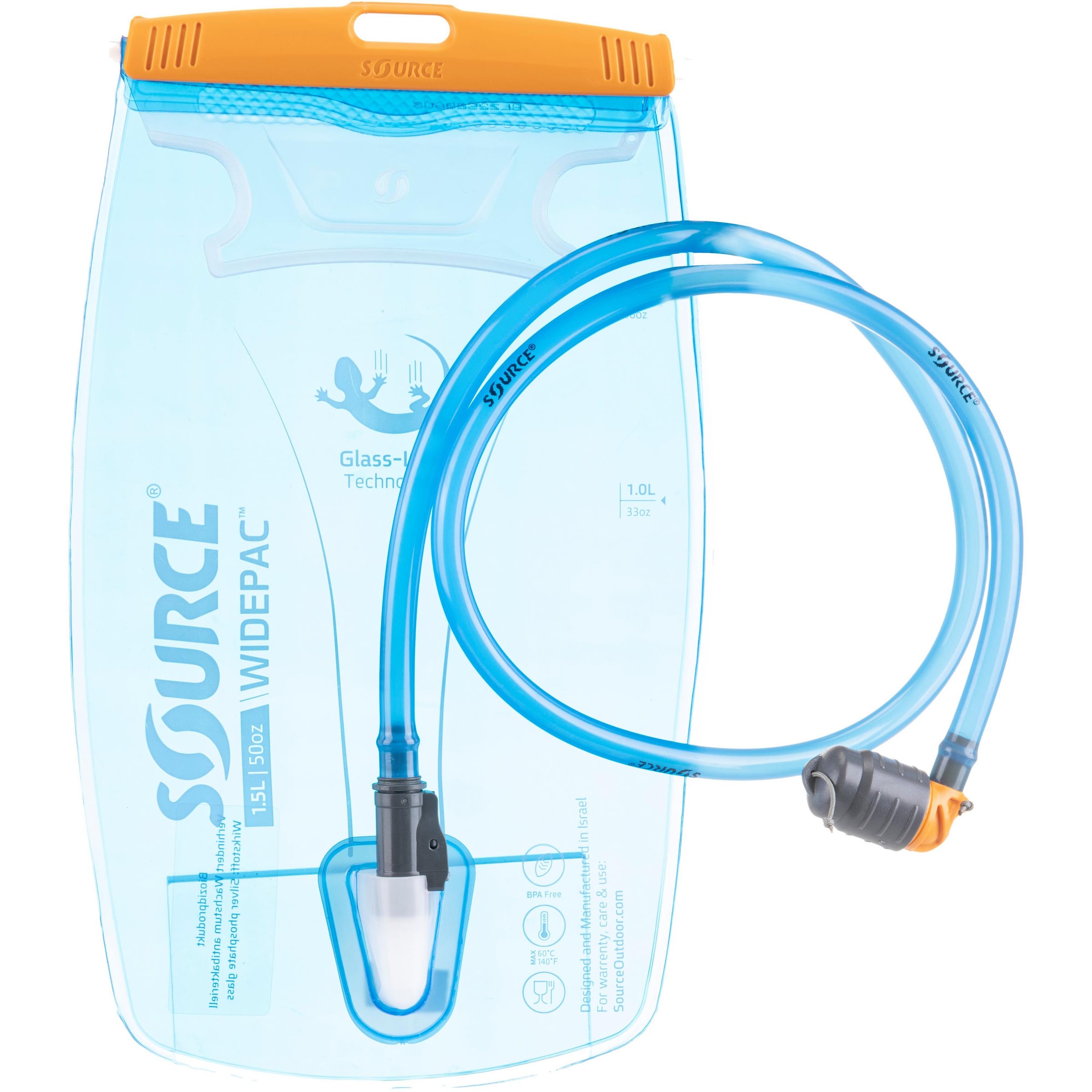 Source Бутылка для воды 'Widepac 1.5L' в синем цвете
Source Бутылка для воды 'Widepac 1.5L' в синем цвете