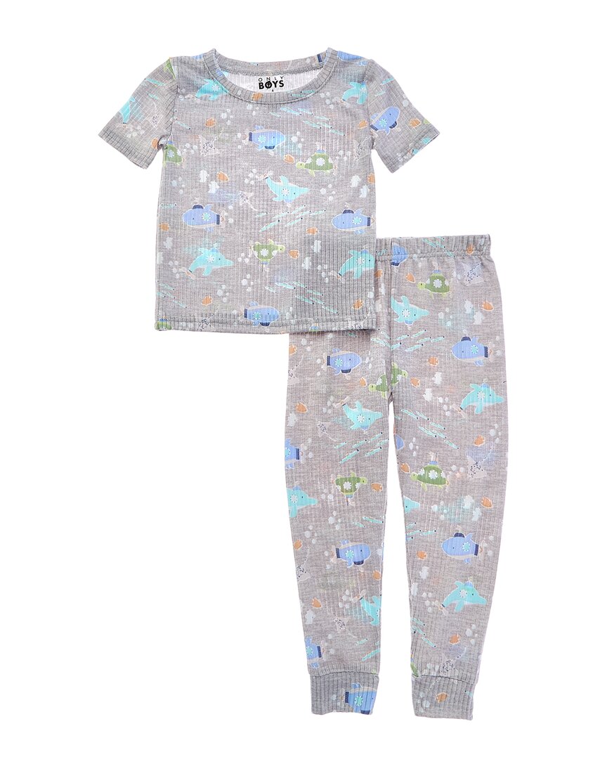 Только для мальчиков 2-предметный мягкий и уютный пижамный комплект из ребристой ткани Only Boys, серый
Только для мальчиков 2-предметный мягкий и уютный пижамный комплект из ребристой ткани Only Boys, серый