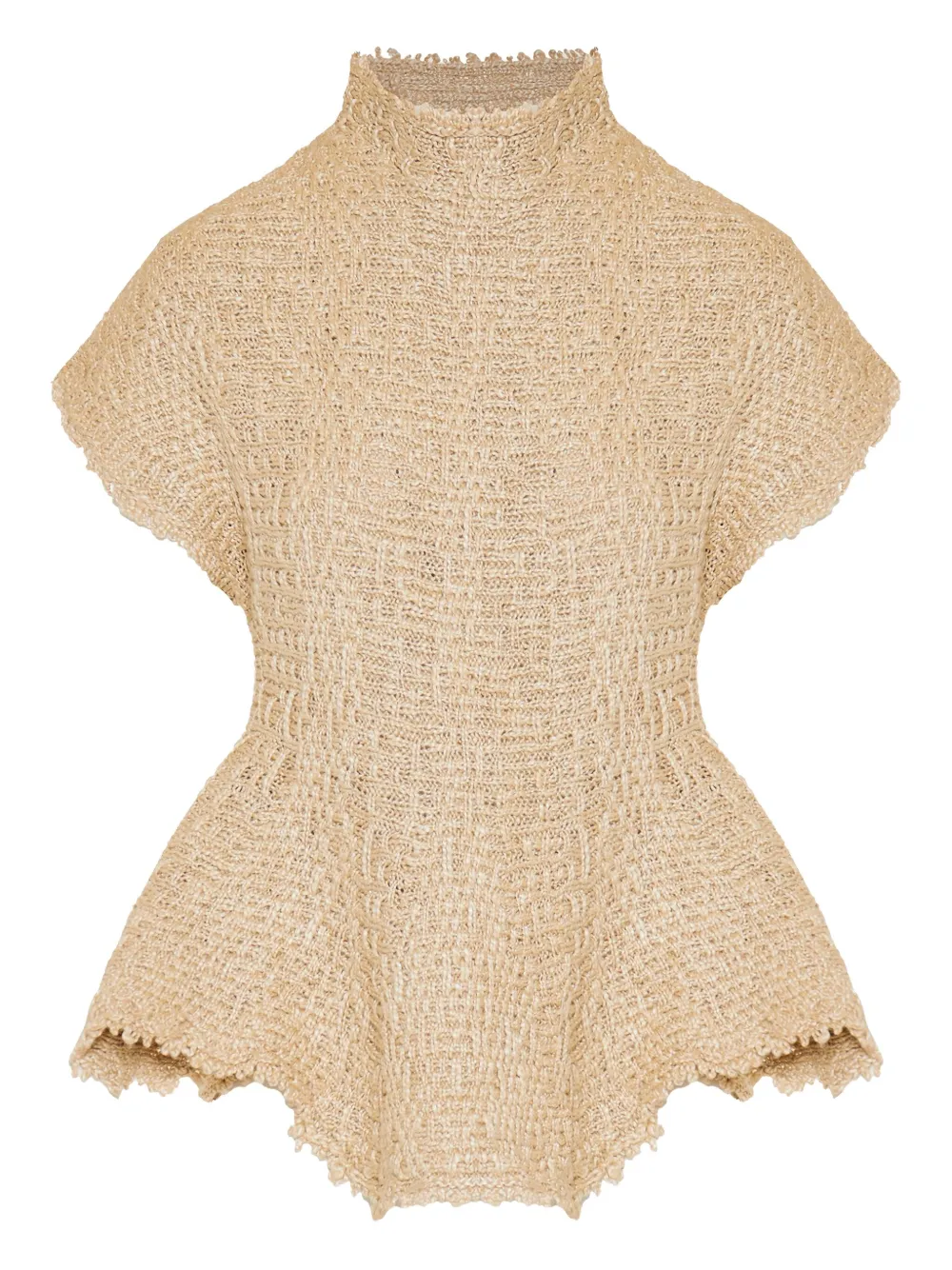 Текстурированный топ Жиля KHAITE, нейтральный
Текстурированный топ Жиля KHAITE, нейтральный