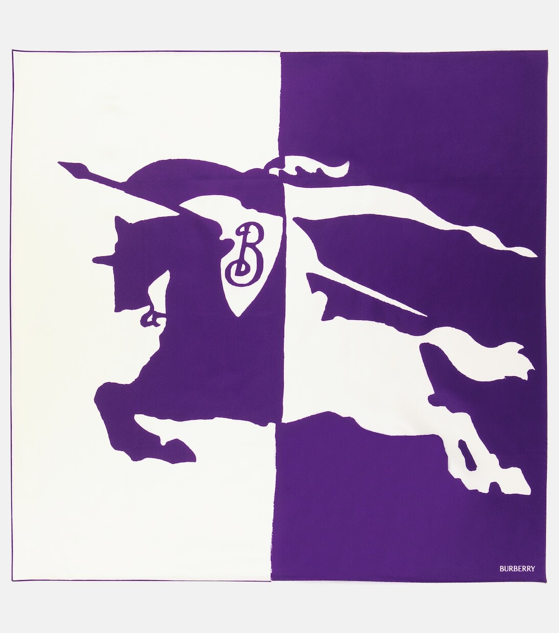 Шелковый шарф с принтом ekd Burberry, синий
Шелковый шарф с принтом ekd Burberry, синий