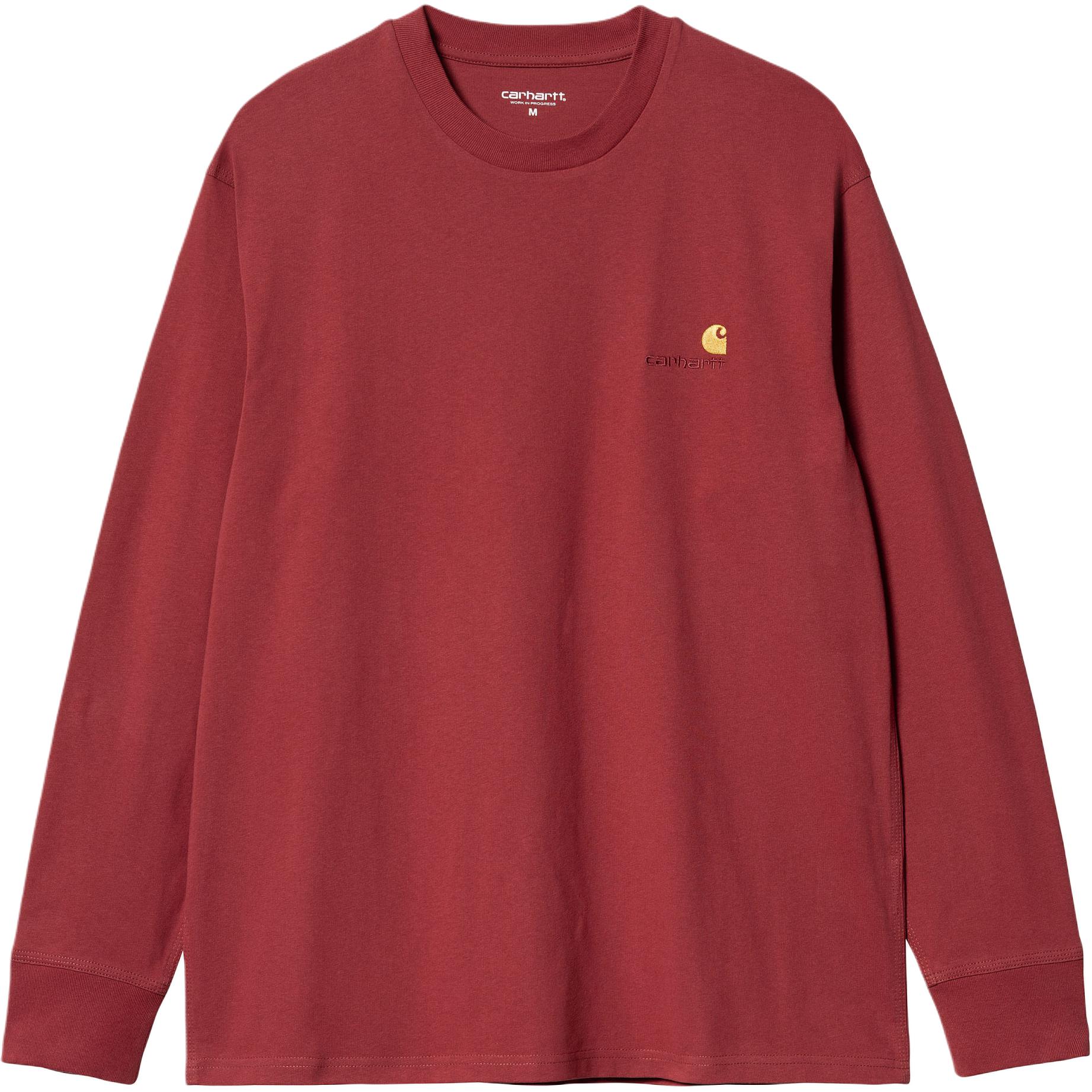 Carhartt WIP Футболка American Script, мужская, красная
Carhartt WIP Футболка American Script, мужская, красная