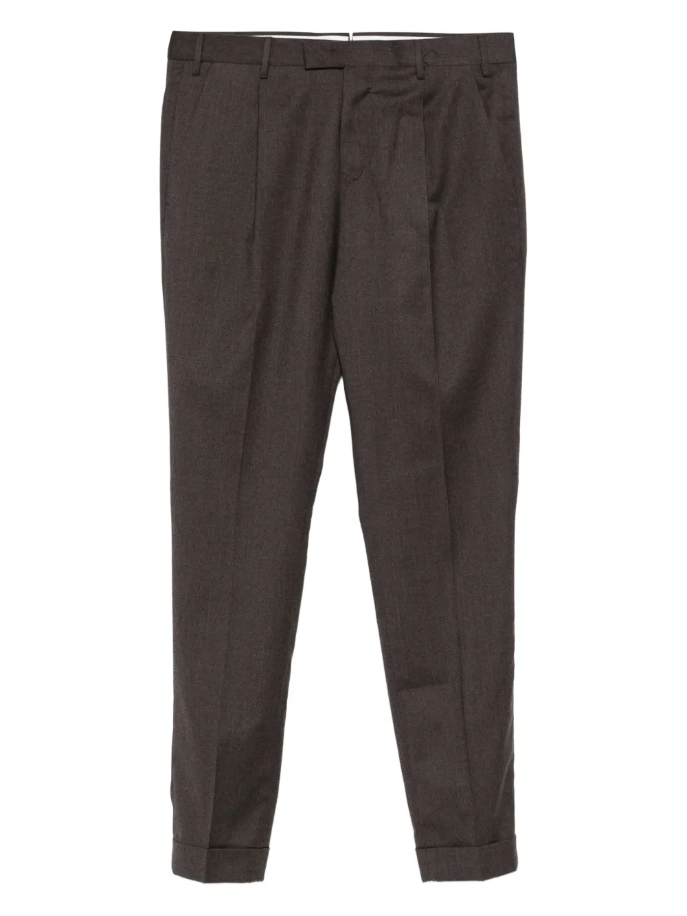 Прямые брюки из смеси чистой шерсти PT Torino, коричневый 
Прямые брюки из смеси чистой шерсти PT Torino, коричневый