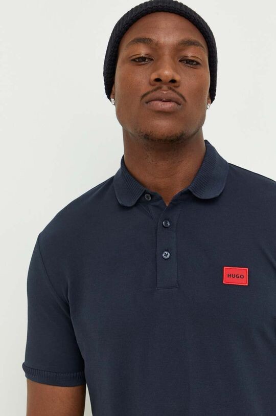Хлопковое поло Hugo, темно-синий
Хлопковое поло Hugo, темно-синий