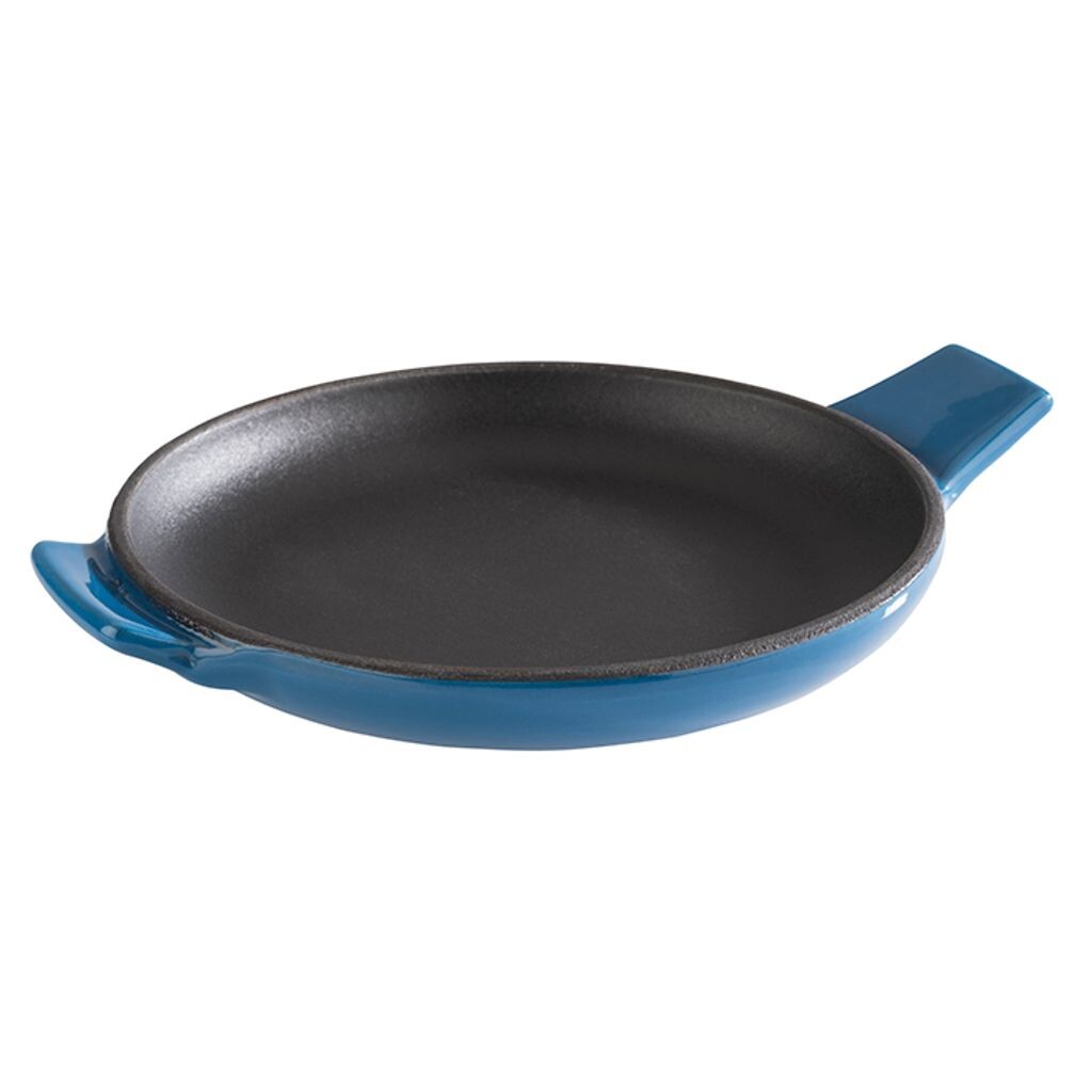 APS Cast Iron сервировочная кастрюля - мини эмалированная чугунная кастрюля, Ø 13 см, высота: 2 см, штабелируемая, подходит для духовки, чаша, синяя
APS Cast Iron сервировочная кастрюля - мини эмалированная чугунная кастрюля, Ø 13 см, высота: 2 см, штабелируемая, подходит для духовки, чаша, синяя