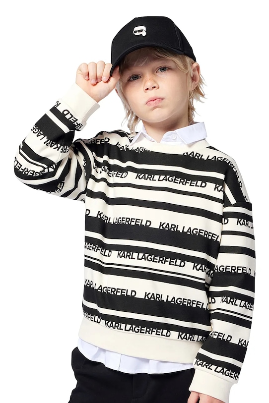 Детская хлопковая кепка с козырьком Karl Lagerfeld, черный
Детская хлопковая кепка с козырьком Karl Lagerfeld, черный