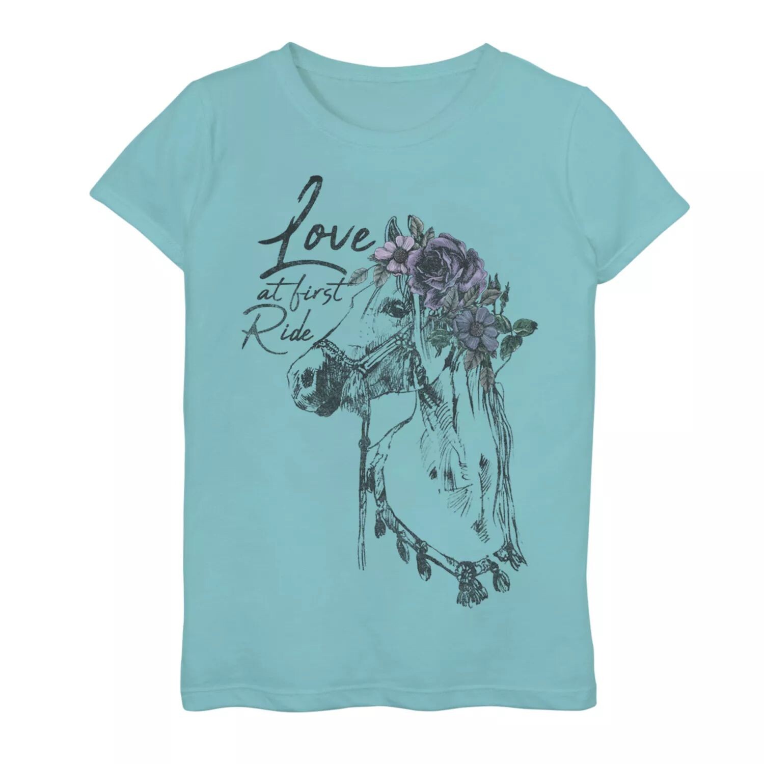 Футболка с изображением лошади для девочек 7–16 лет «Любовь с первой поездки» Licensed Character
Футболка с изображением лошади для девочек 7–16 лет «Любовь с первой поездки» Licensed Character